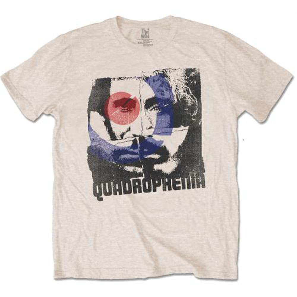The Who - Four Square Heren Tshirt - Creme